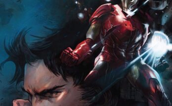 Okładka komiksu Tony Stark, Iron Man